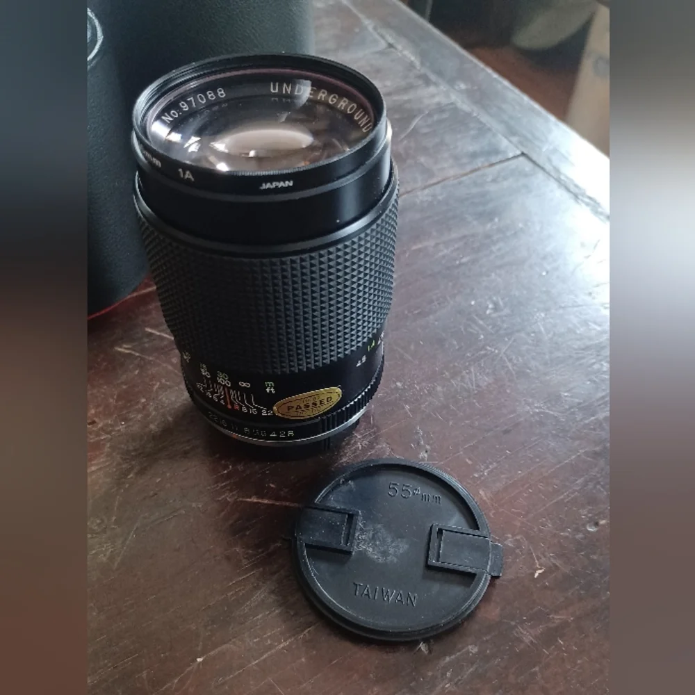 Underground UGC 55mm black camera lens & carrying case photography accessories
